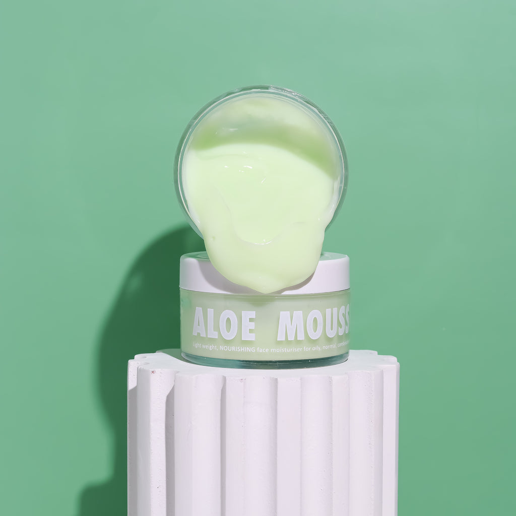 ALOE MOUSSE face moisturiser for Nourishment (normal/ oily/ combination skin)55g