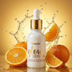 GLOW FACE OIL SERUM (vit-c) hydrating and healing, promotes radiance, enriched with orange oil, jojoba oil and geranium 15ml