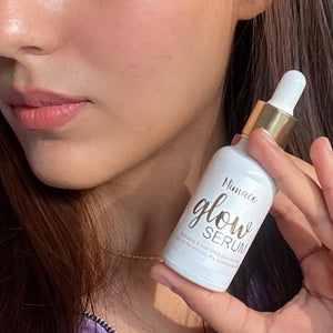 GLOW FACE OIL SERUM (vit-c) hydrating and healing, promotes radiance, enriched with orange oil, jojoba oil and geranium 15ml