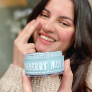 BLUEBERRY MOUSSE face moisturiser for Hydration (normal/dry skin types)55g